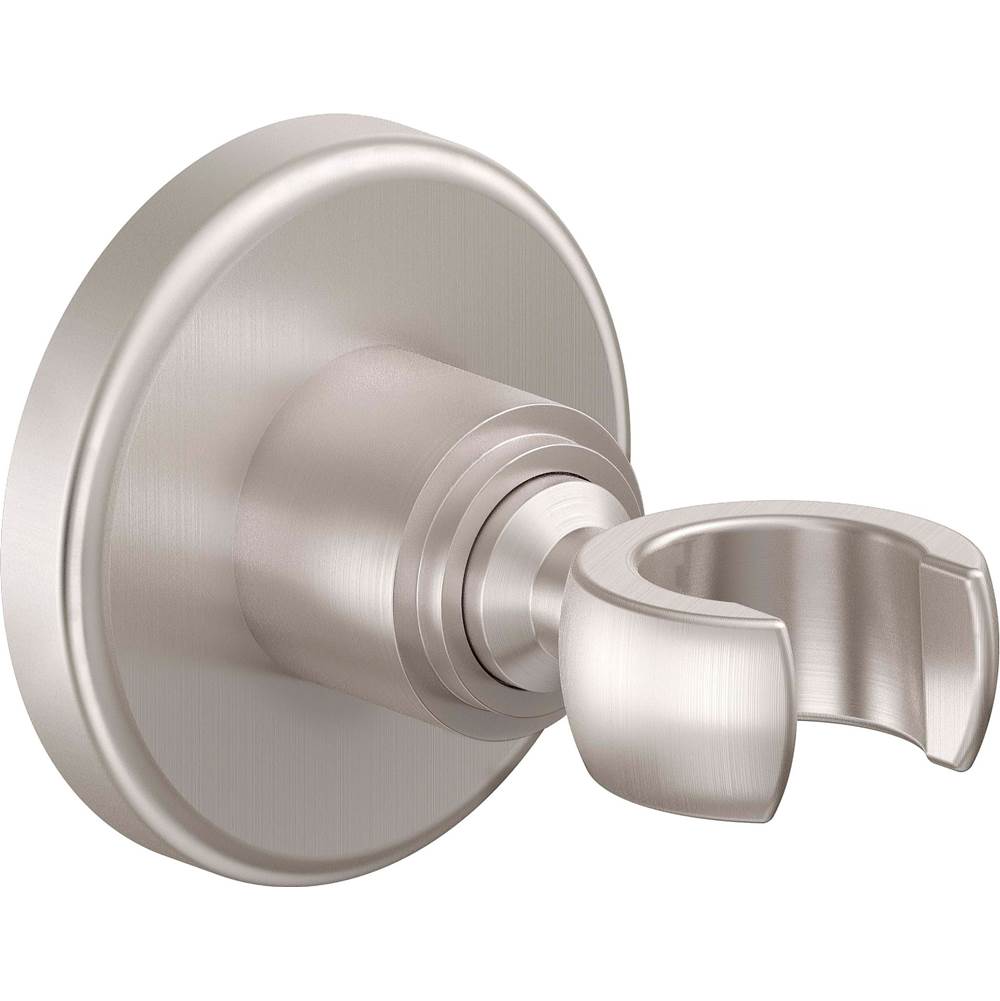 California Faucets - Decorative Wall Bracket - Round Base - Gloss White
