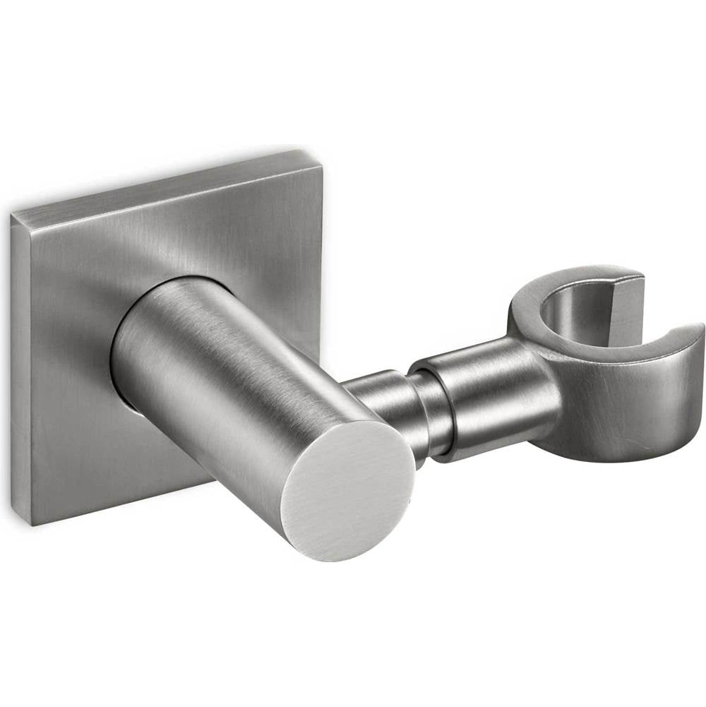 California Faucets - Decorative Swivel Wall Bracket - Square Base - Gloss White