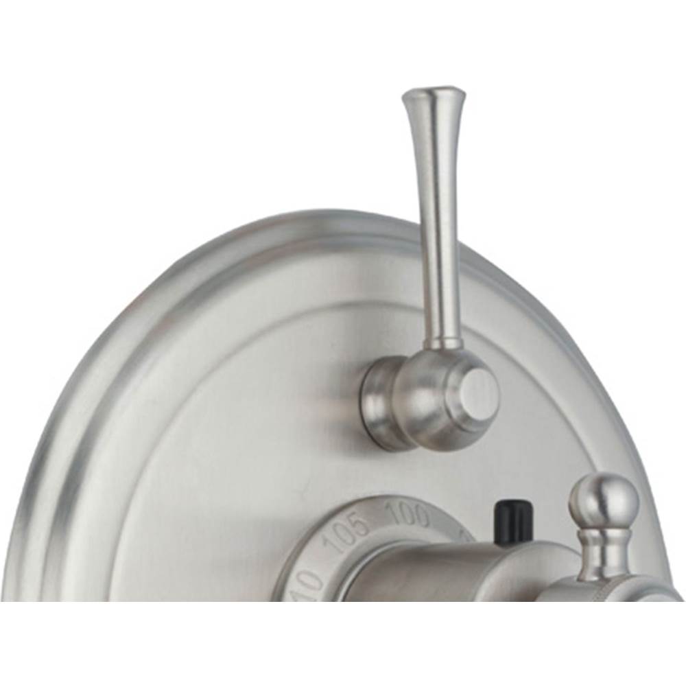 California Faucets - Traditional StyleTherm Optional ADA Compliant Volume Control Lever - Gloss White