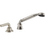 California Faucets - Complete Handshower & Diverter for Roman Tub - Gloss White