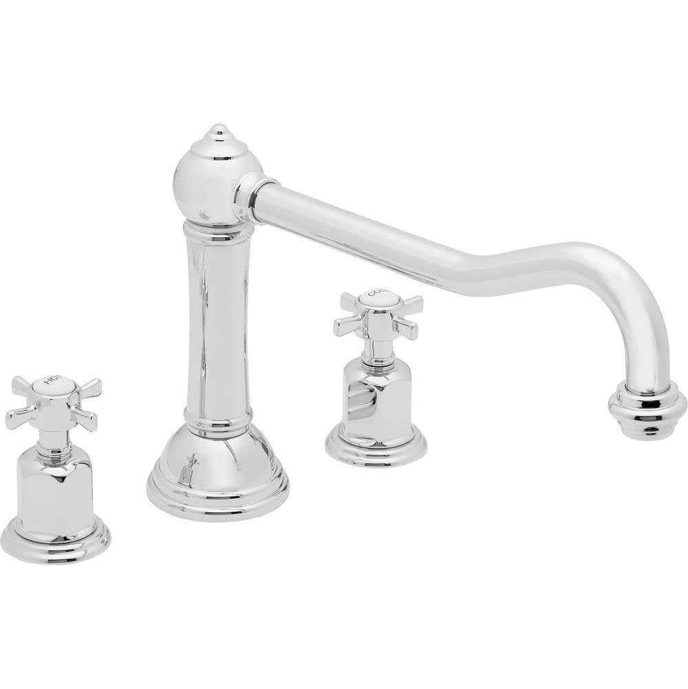 California Faucets - Complete Roman Tub Set - Gloss White