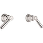 California Faucets - 2 Handle Tub or Shower Trim Only - Gloss White