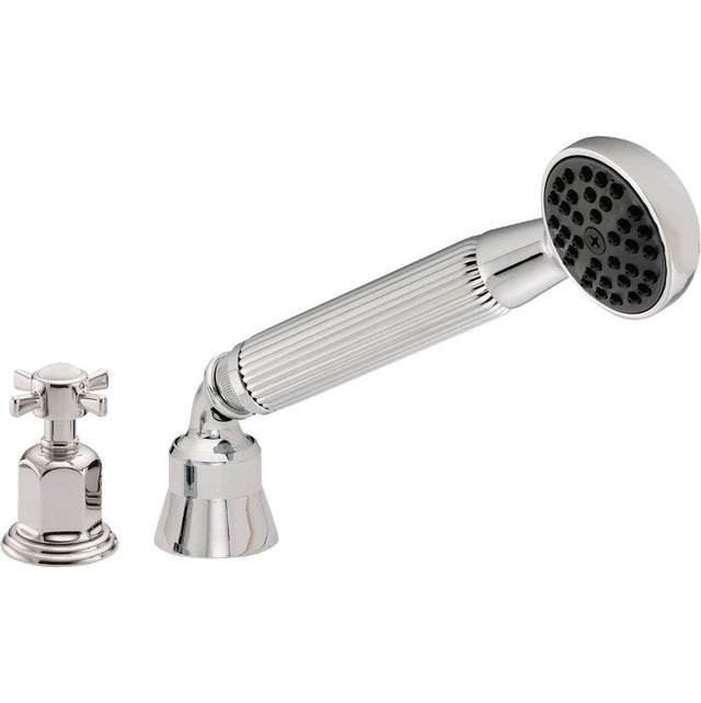 California Faucets - Complete Handshower & Diverter for Roman Tub - Gloss White