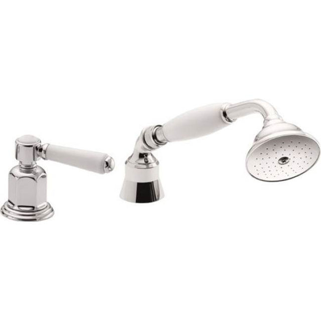 California Faucets - Complete Handshower & Diverter for Roman Tub - Matte Black