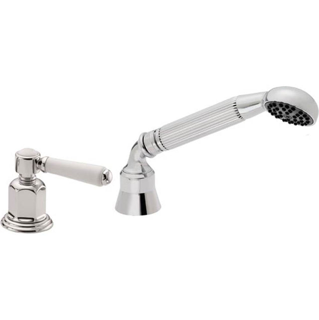 California Faucets - Complete Handshower & Diverter for Roman Tub - Gloss White