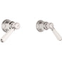 California Faucets - 2 Handle Tub or Shower Trim Only - Gloss White
