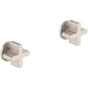 California Faucets - 2 Handle Tub or Shower Trim Only - Gloss White