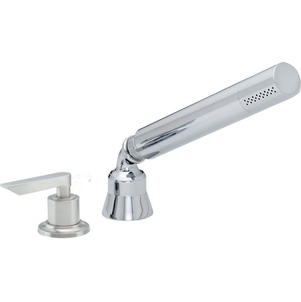 California Faucets - Complete Handshower & Diverter for Roman Tub - Gloss White
