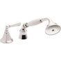 California Faucets - Complete Handshower & Diverter for Roman Tub - Gloss White