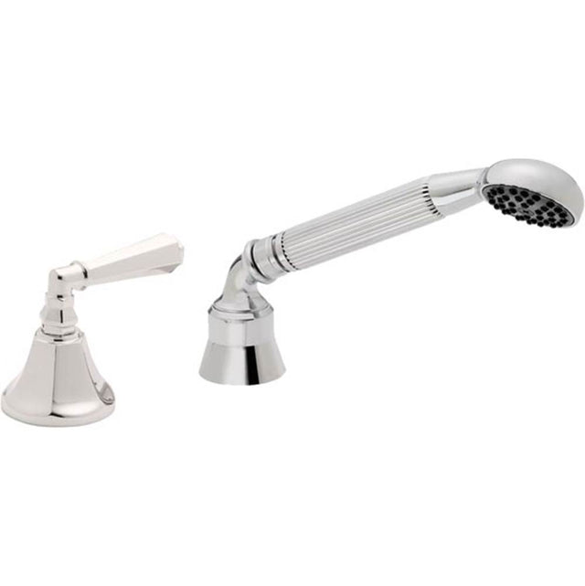 California Faucets - Complete Handshower & Diverter for Roman Tub - Gloss White