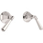 California Faucets - 2 Handle Tub or Shower Trim Only - Gloss White
