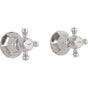 California Faucets - 2 Handle Tub or Shower Trim Only - Gloss White