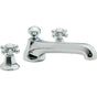 California Faucets - Complete Roman Tub Set - Gloss White