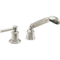 California Faucets - Complete Handshower & Diverter for Roman Tub - Gloss White
