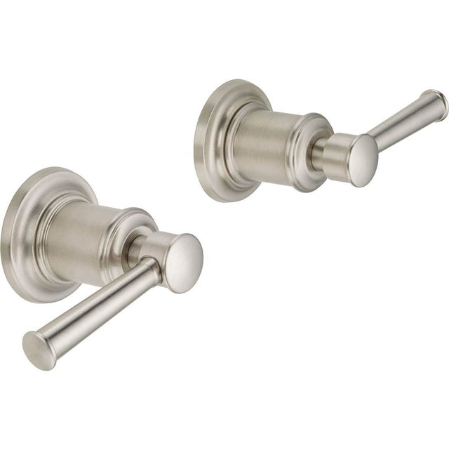 California Faucets - 2 Handle Tub or Shower Trim Only - Gloss White