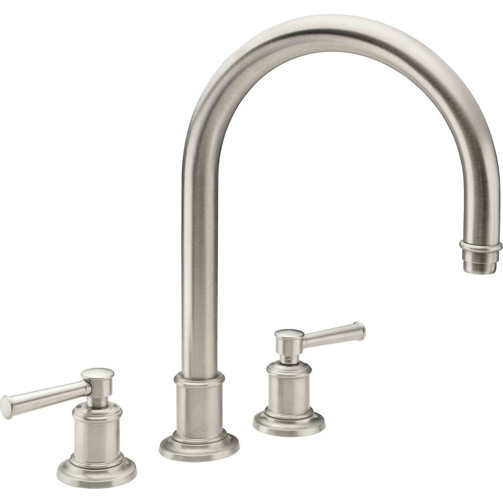 California Faucets - Complete Roman Tub Set - Gloss White