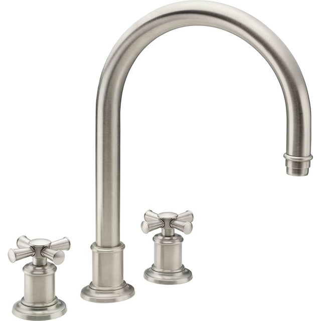 California Faucets - Complete Roman Tub Set - Gloss White
