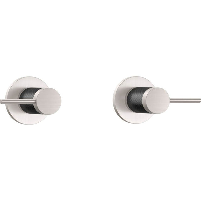 California Faucets - 2 Handle Tub or Shower Trim Only - Gloss White
