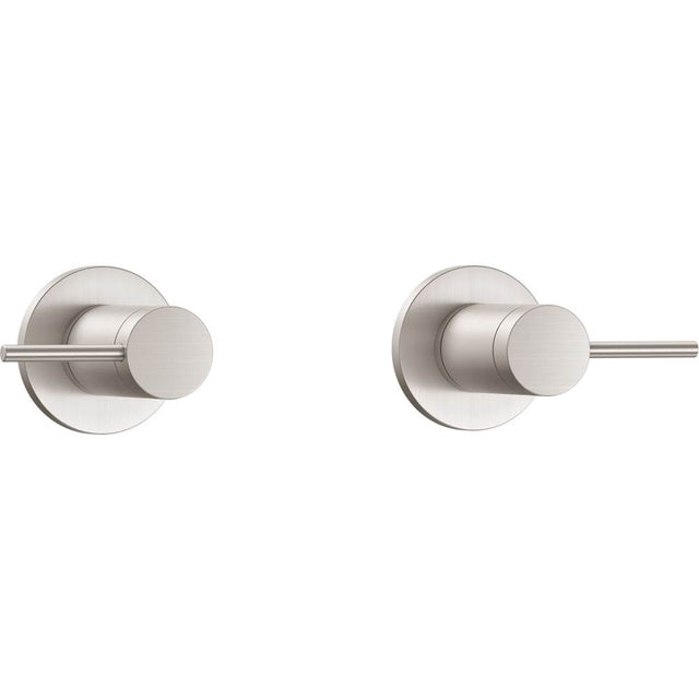 California Faucets - 2 Handle Tub or Shower Trim Only - Gloss White