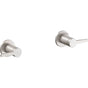 California Faucets - 2 Handle Tub or Shower Trim Only - Gloss White