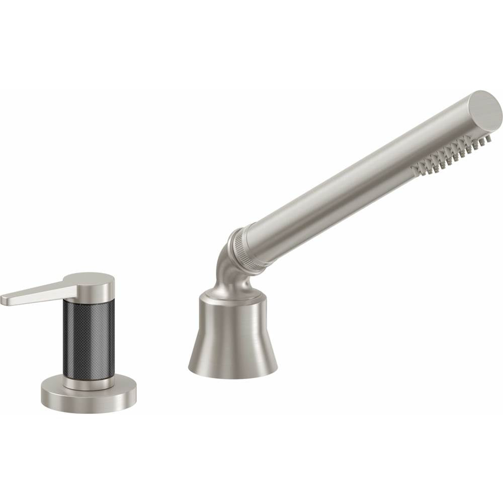 California Faucets - Complete Handshower & Diverter for Roman Tub - Gloss White