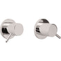 California Faucets - 2 Handle Tub or Shower Trim Only - Gloss White