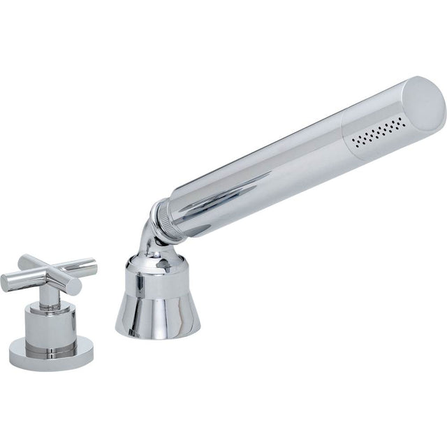 California Faucets - Complete Handshower & Diverter for Roman Tub - Gloss White