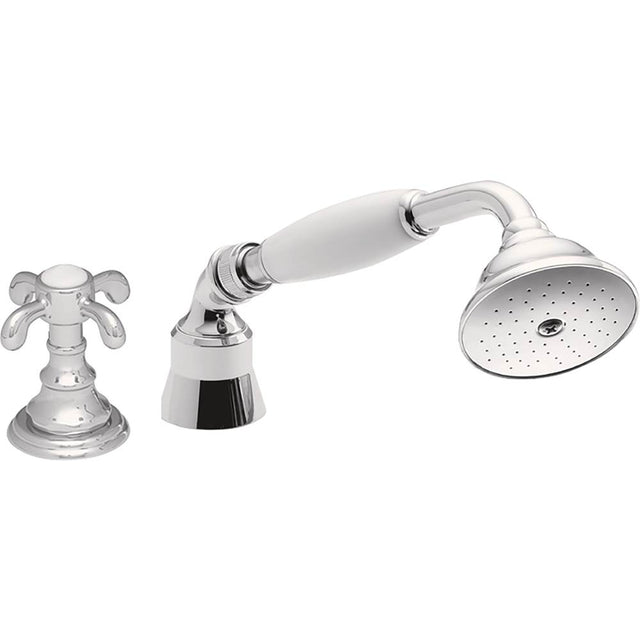California Faucets - Complete Handshower & Diverter for Roman Tub - Gloss White