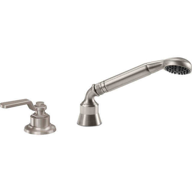 California Faucets - Complete Handshower & Diverter for Roman Tub - Gloss White