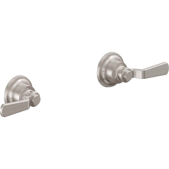 California Faucets - 2 Handle Tub or Shower Trim Only - Gloss White