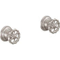 California Faucets - 2 Handle Tub or Shower Trim Only - Gloss White