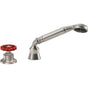 California Faucets - Complete Handshower & Diverter for Roman Tub - Gloss White