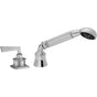 California Faucets - Complete Handshower & Diverter for Roman Tub - Gloss White