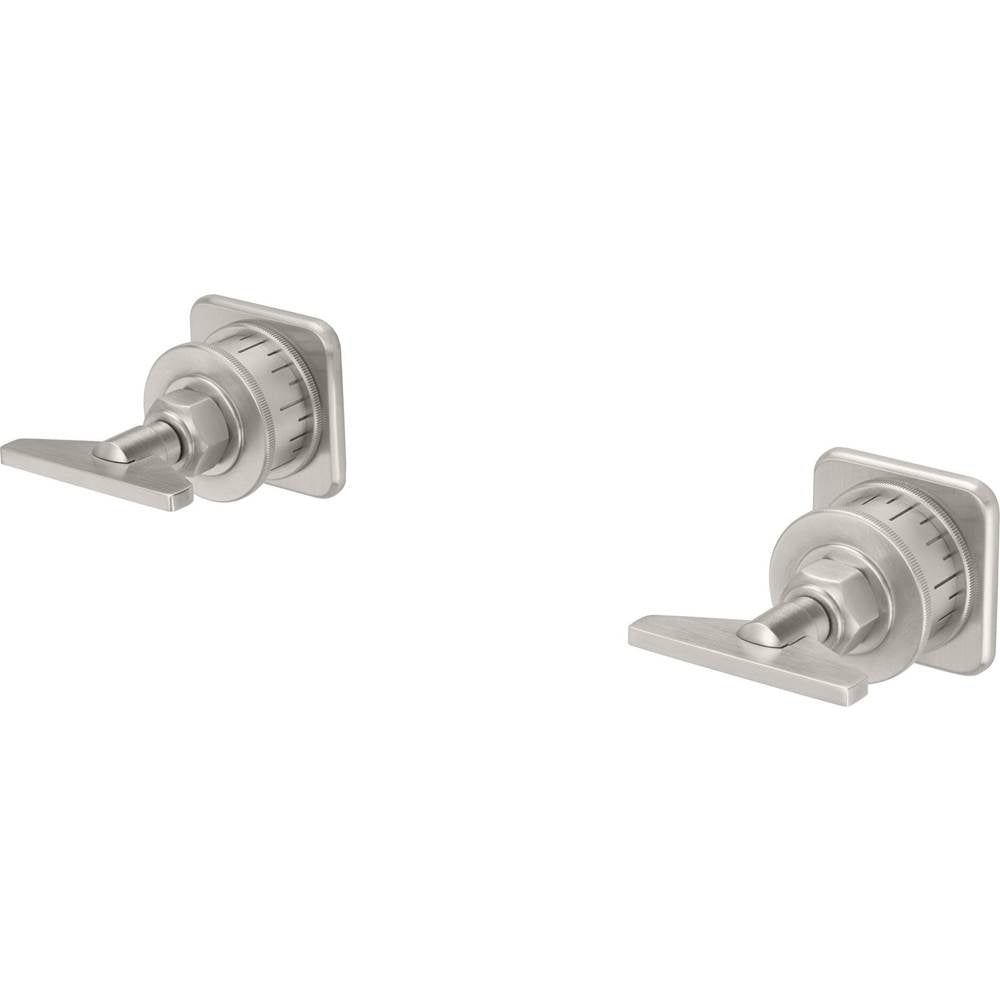 California Faucets - 2 Handle Tub or Shower Trim Only - Gloss White