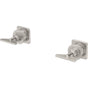 California Faucets - 2 Handle Tub or Shower Trim Only - Gloss White