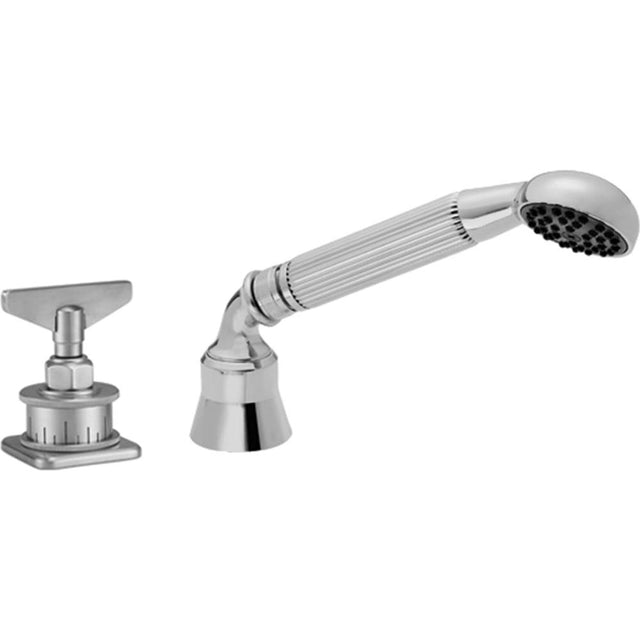 California Faucets - Complete Handshower & Diverter for Roman Tub - Gloss White
