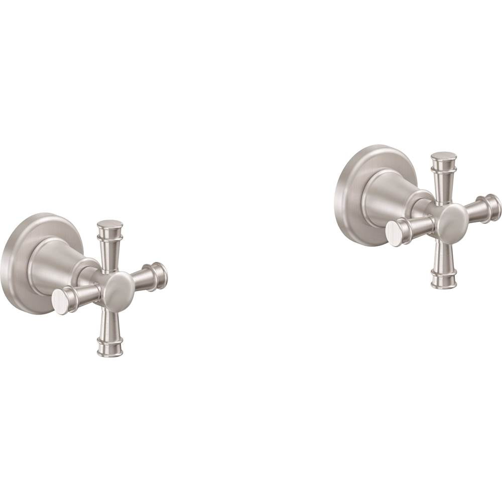 California Faucets - 2 Handle Tub or Shower Trim Only - Gloss White