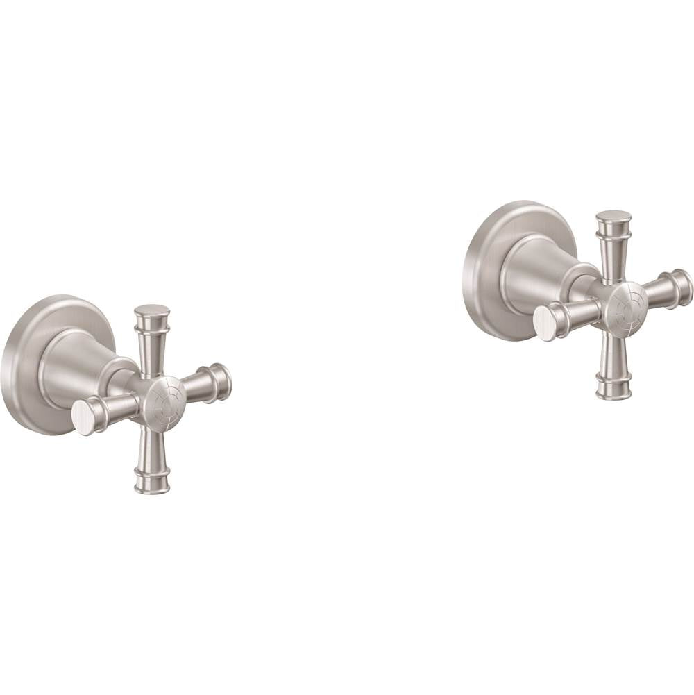 California Faucets - 2 Handle Tub or Shower Trim Only - Gloss White
