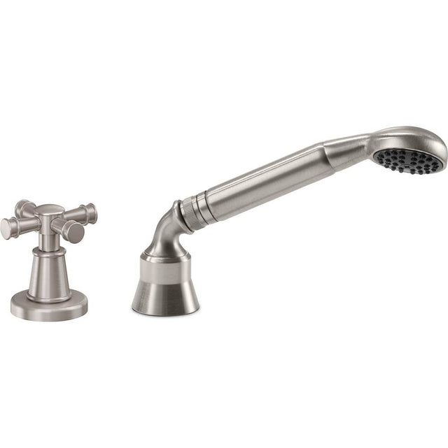 California Faucets - Complete Handshower & Diverter for Roman Tub - Gloss White