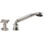 California Faucets - Complete Handshower & Diverter for Roman Tub - Gloss White