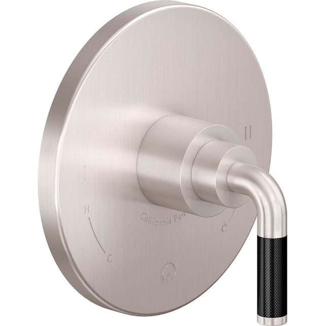 California Faucets - Dual Pressure Balance Trim Only - Gloss White