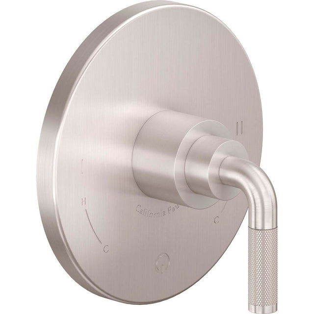 California Faucets - Dual Pressure Balance Trim Only - Gloss White