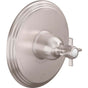 California Faucets - Dual Pressure Balance Trim Only - Gloss White