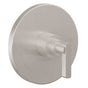 California Faucets - Dual Pressure Balance Trim Only - Gloss White