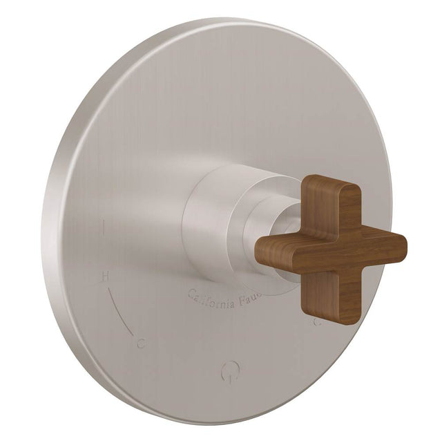 California Faucets - Dual Pressure Balance Trim Only - Gloss White