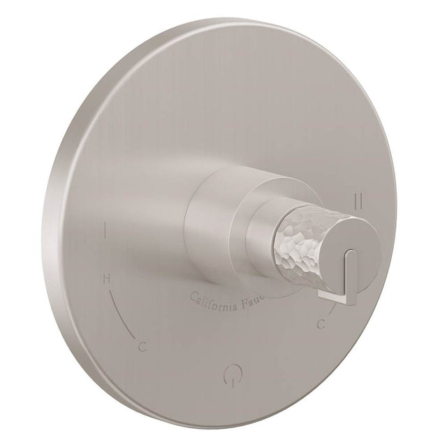 California Faucets - Dual Pressure Balance Trim Only - Gloss White