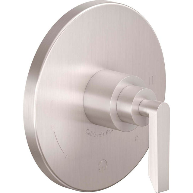 California Faucets - Dual Pressure Balance Trim Only - Gloss White