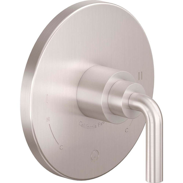 California Faucets - Dual Pressure Balance Trim Only - Gloss White