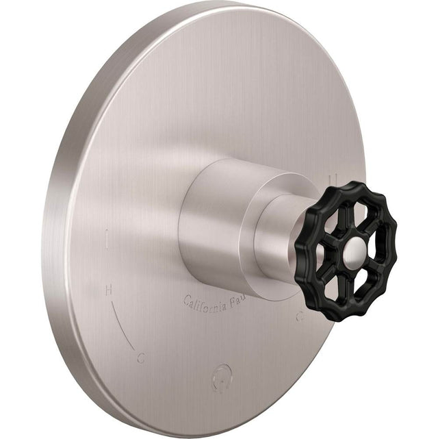 California Faucets - Dual Pressure Balance Trim Only - Gloss White