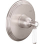 California Faucets - Pressure Balance Trim Only - Gloss White